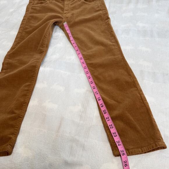 Mother Denim The Looker Crop Pant in Caramel Size 28 - Picture 7 of 14